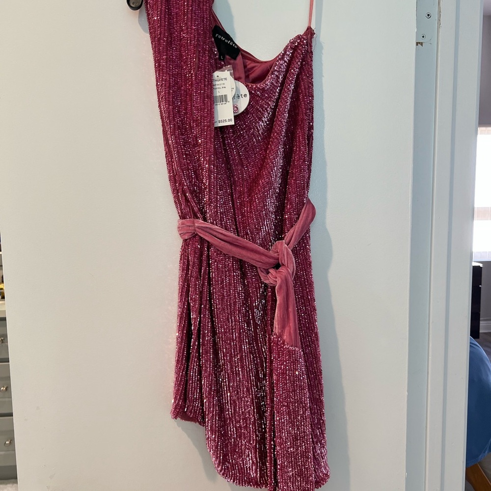 Retrofete Pink Mini Dress